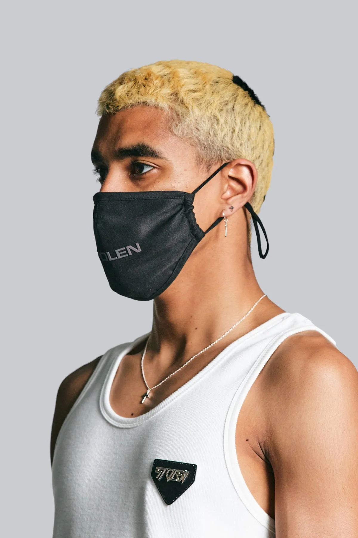 Stolen Girlfriends Club Jewellery Stolen Girlfriends Club - Face Mask - Black/Aurora