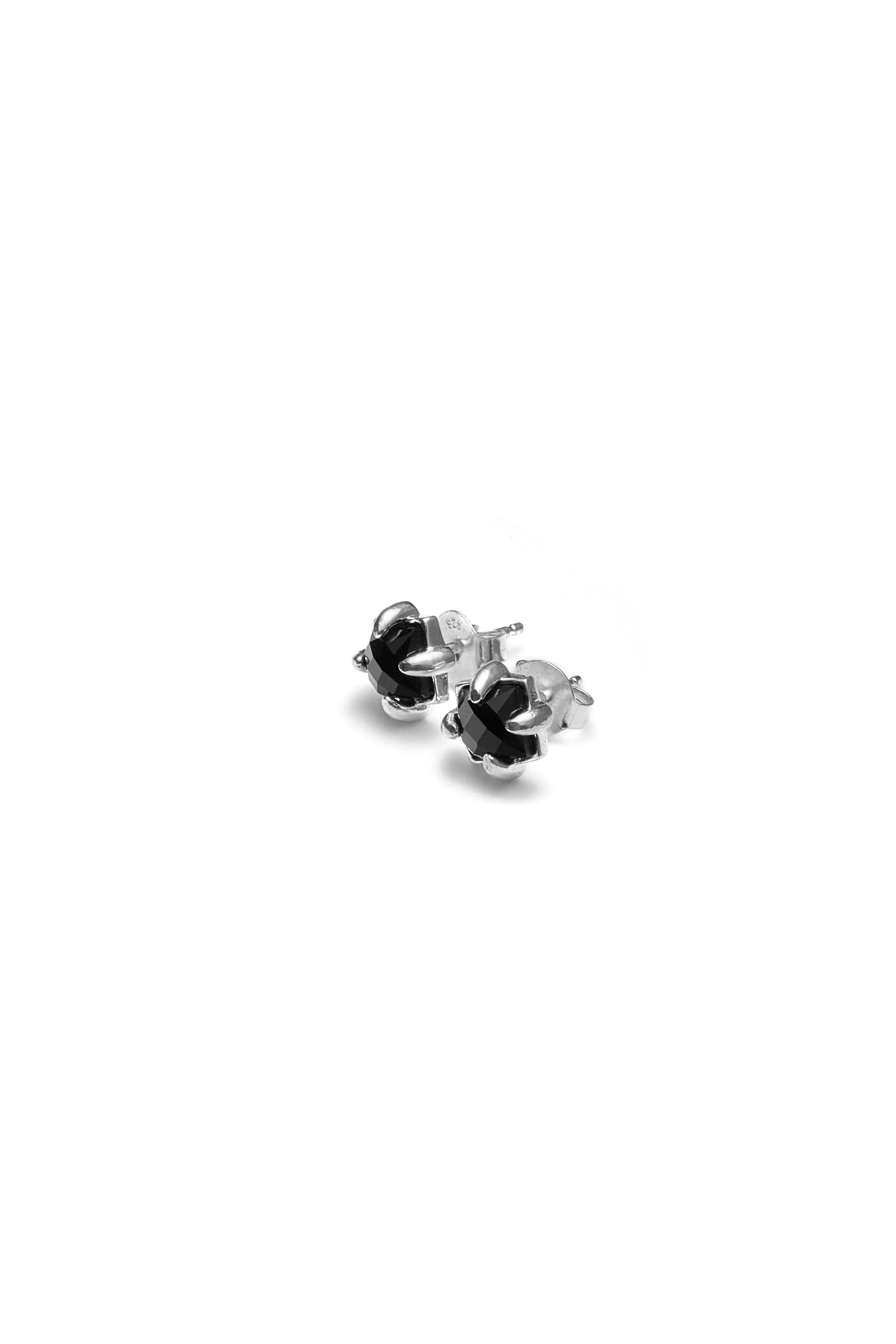 Stolen Girlfriends Club Jewellery Stolen Girlfriends Club - Four Point Talon Studs Onyx