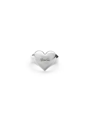 Stolen Girlfriends Club Jewellery Stolen Girlfriends Club - Full Heart Signet