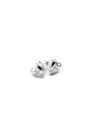 Stolen Girlfriends Club Jewellery Stolen Girlfriends Club - Full Heart Stud Earring