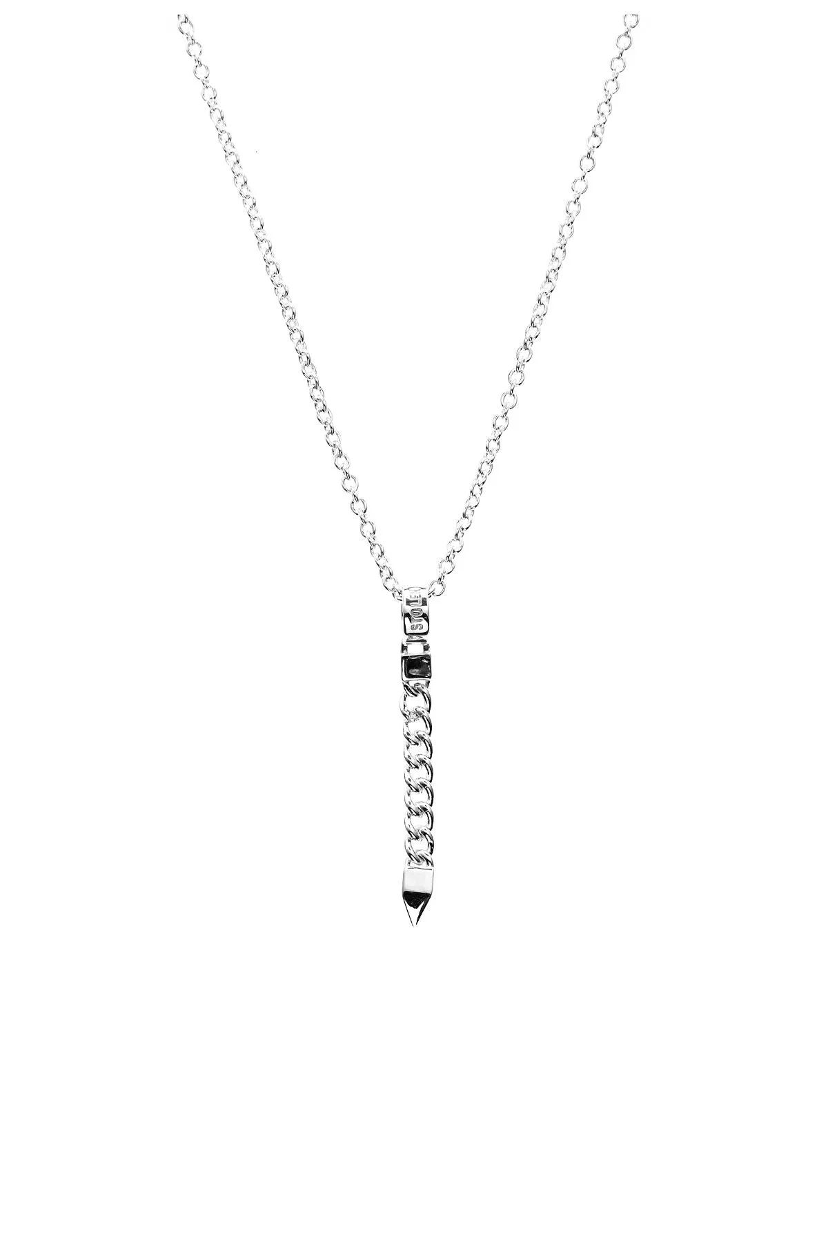 Stolen Girlfriends Club Jewellery Stolen Girlfriends Club - Hanging Curb Spike Necklace