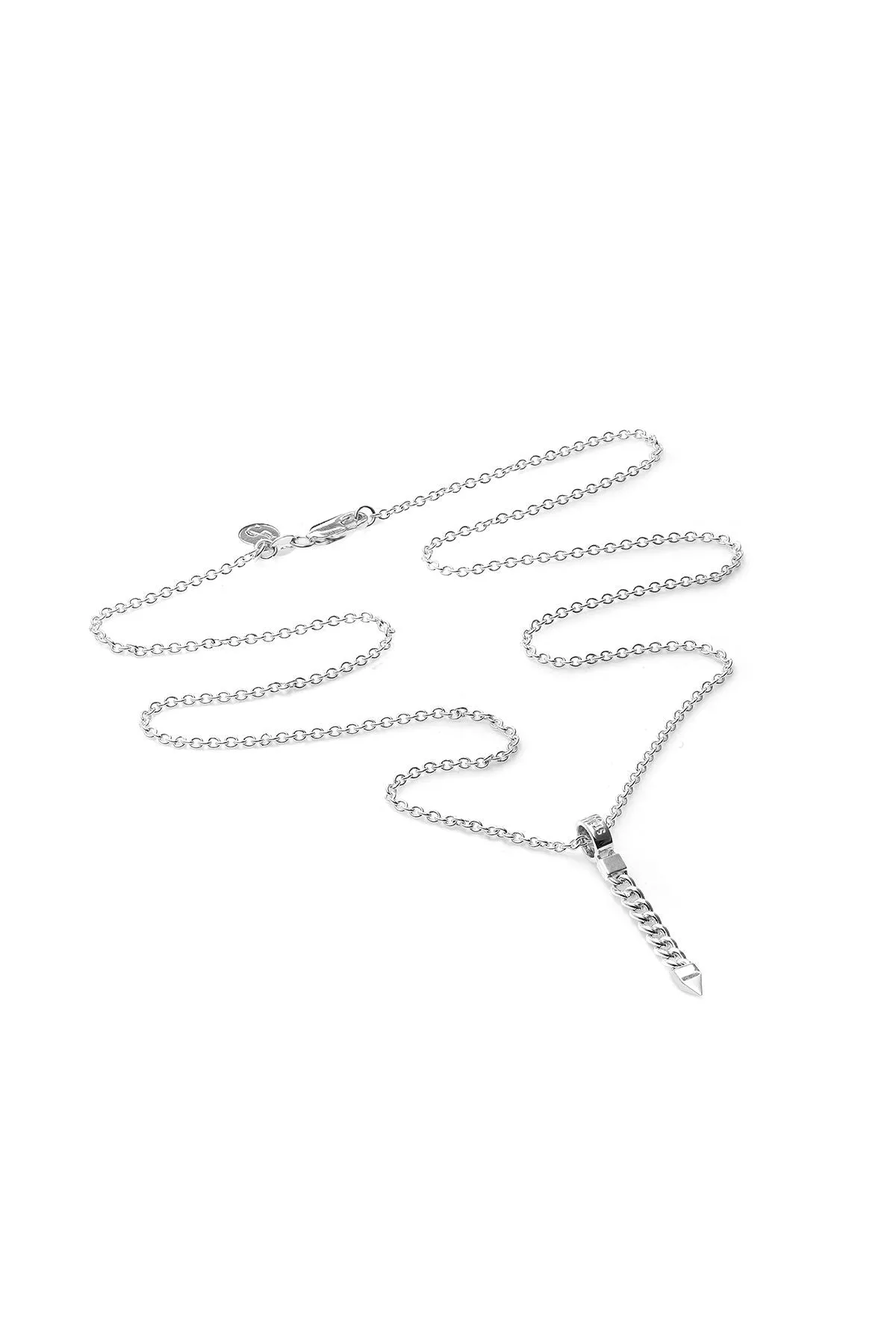 Stolen Girlfriends Club Jewellery Stolen Girlfriends Club - Hanging Curb Spike Necklace