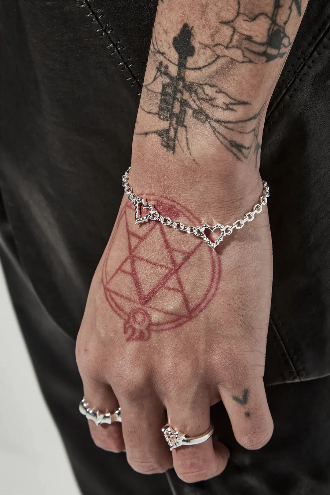 Stolen Girlfriends Club Jewellery Stolen Girlfriends Club - Jagged Heart Bracelet