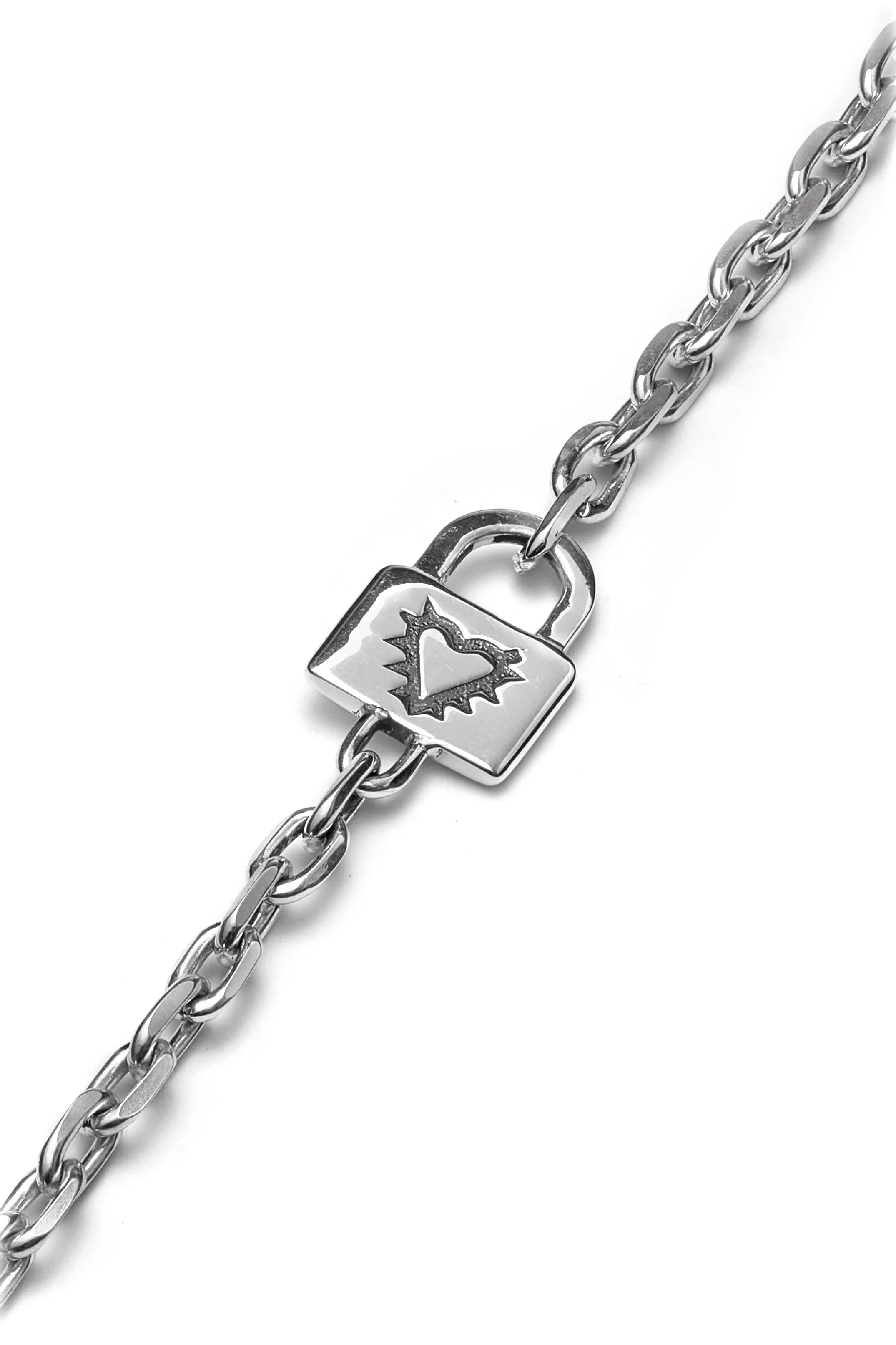 Stolen Girlfriends Club Jewellery Stolen Girlfriends Club - Locked Heart Bracelet