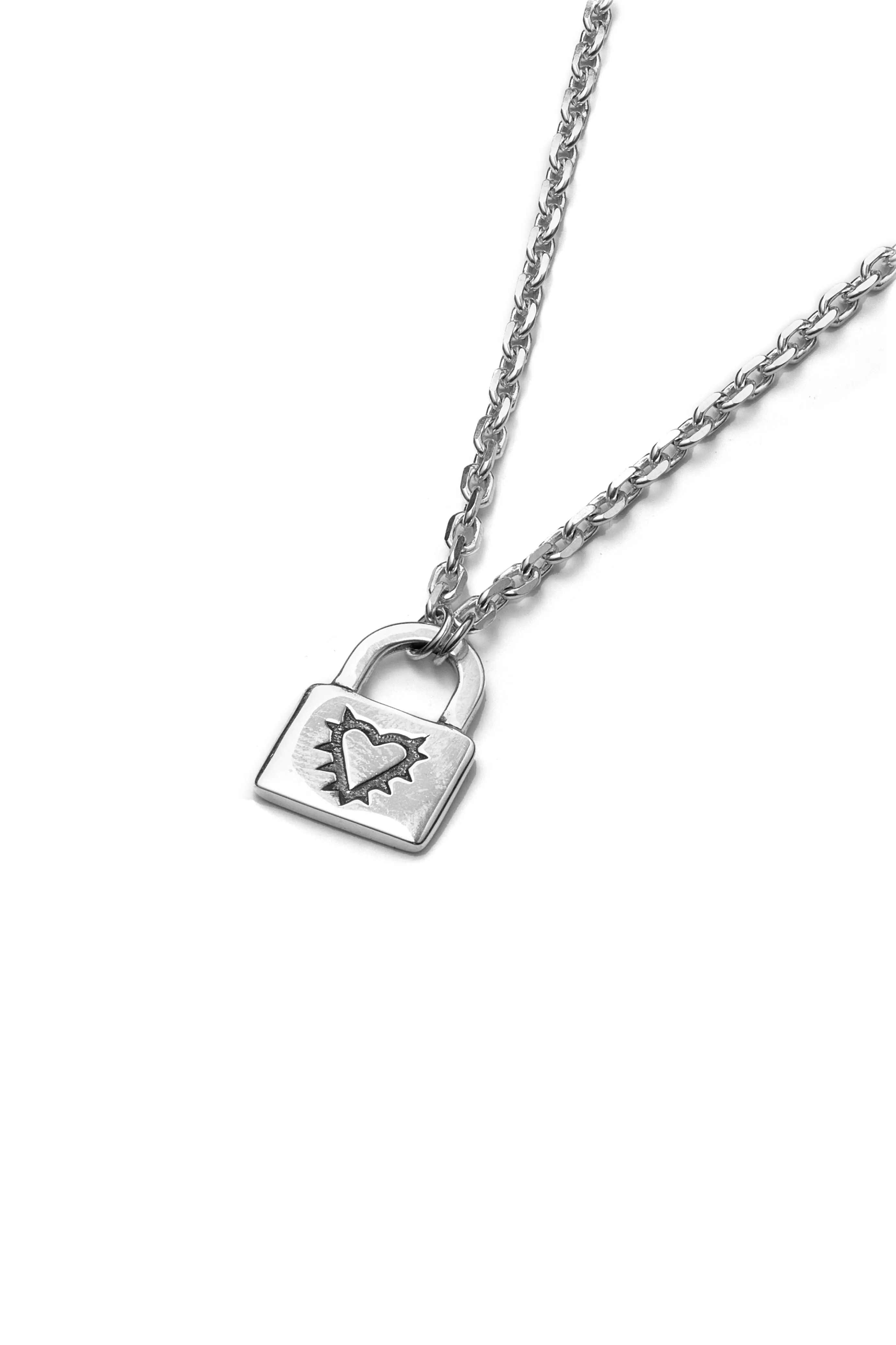 Stolen Girlfriends Club Jewellery Stolen Girlfriends Club - Locked Heart Necklace