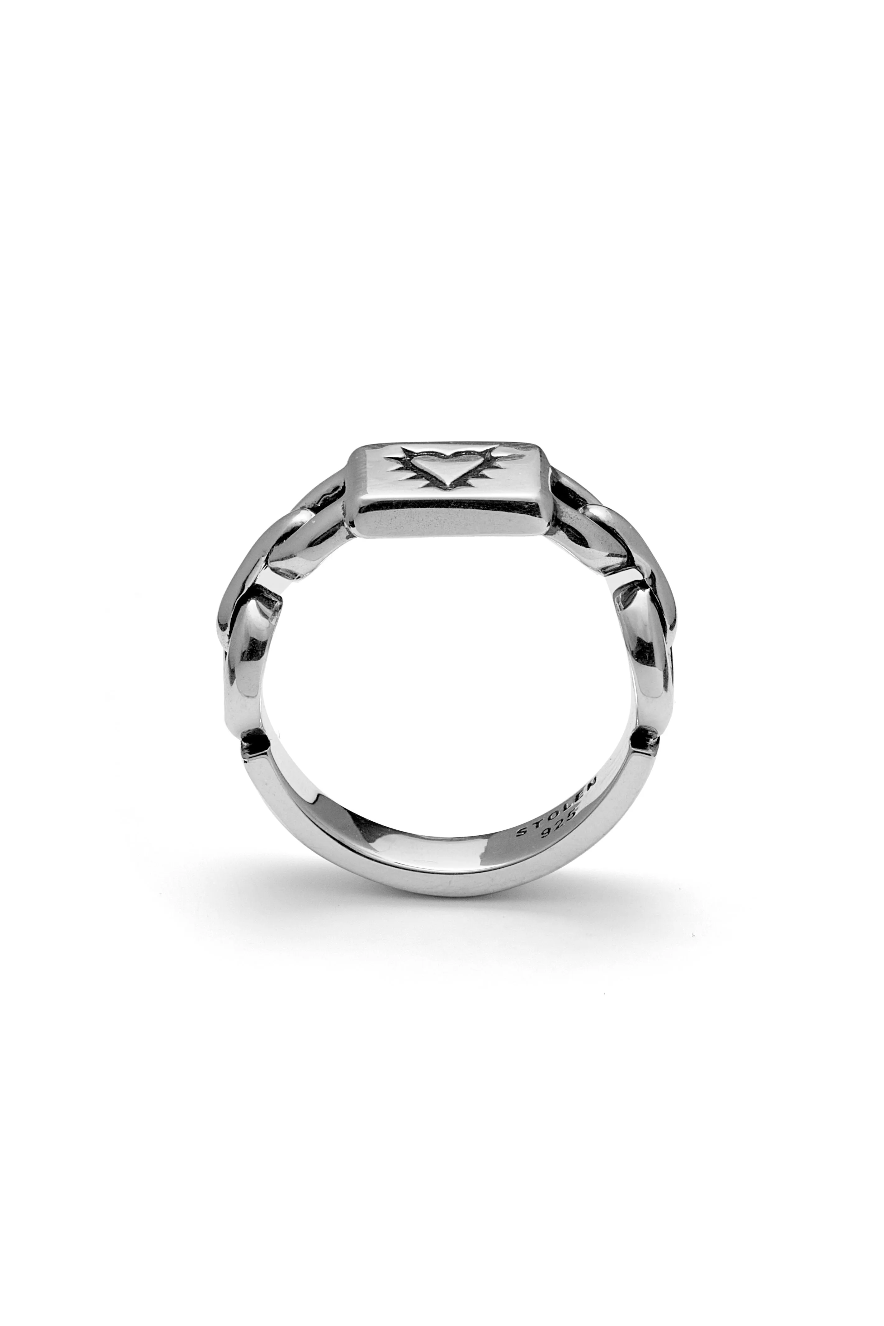 Stolen Girlfriends Club Jewellery Stolen Girlfriends Club - Locked Heart Ring
