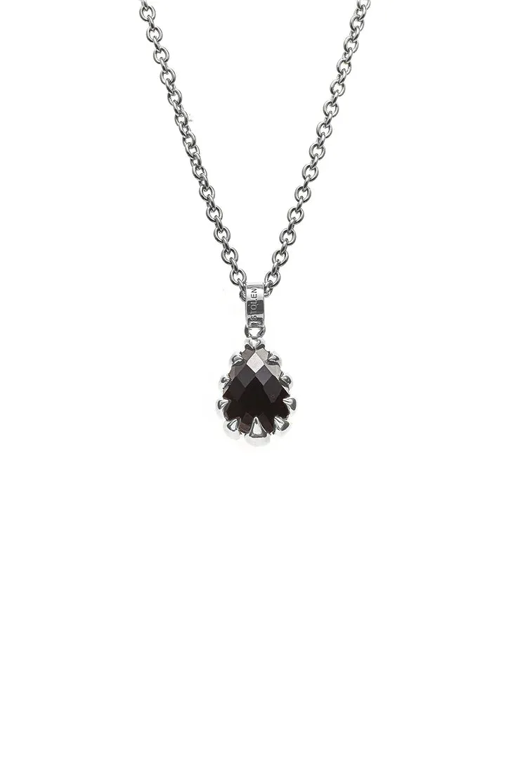 Stolen Girlfriends Club Jewellery Stolen Girlfriends Club - Love Claw Drop Necklace Onyx