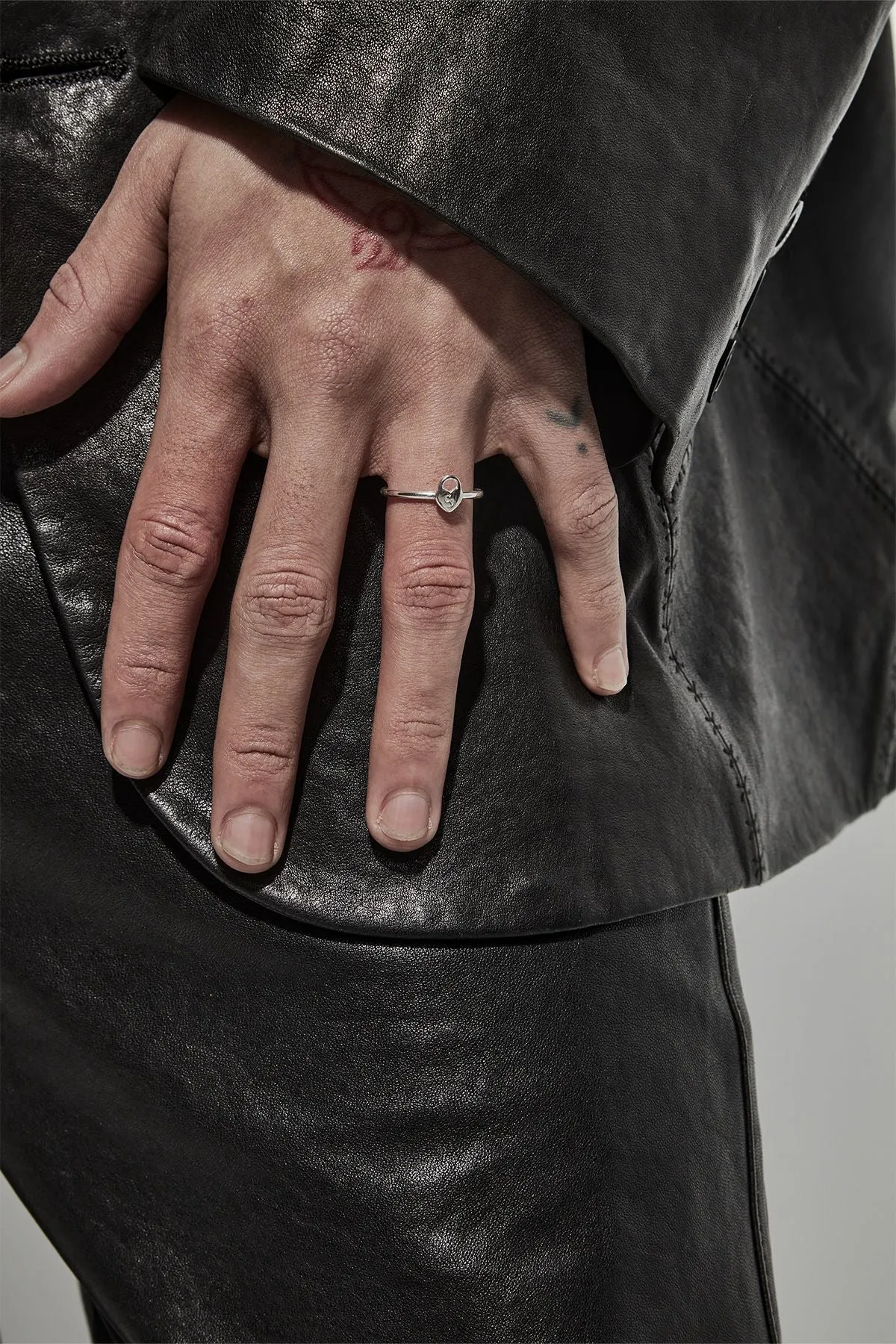 Stolen Girlfriends Club Jewellery Stolen Girlfriends Club - Micro Padlock Heart Ring