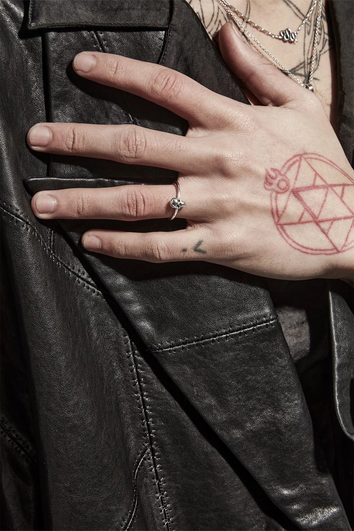 Stolen Girlfriends Club Jewellery Stolen Girlfriends Club - Micro Skull Ring