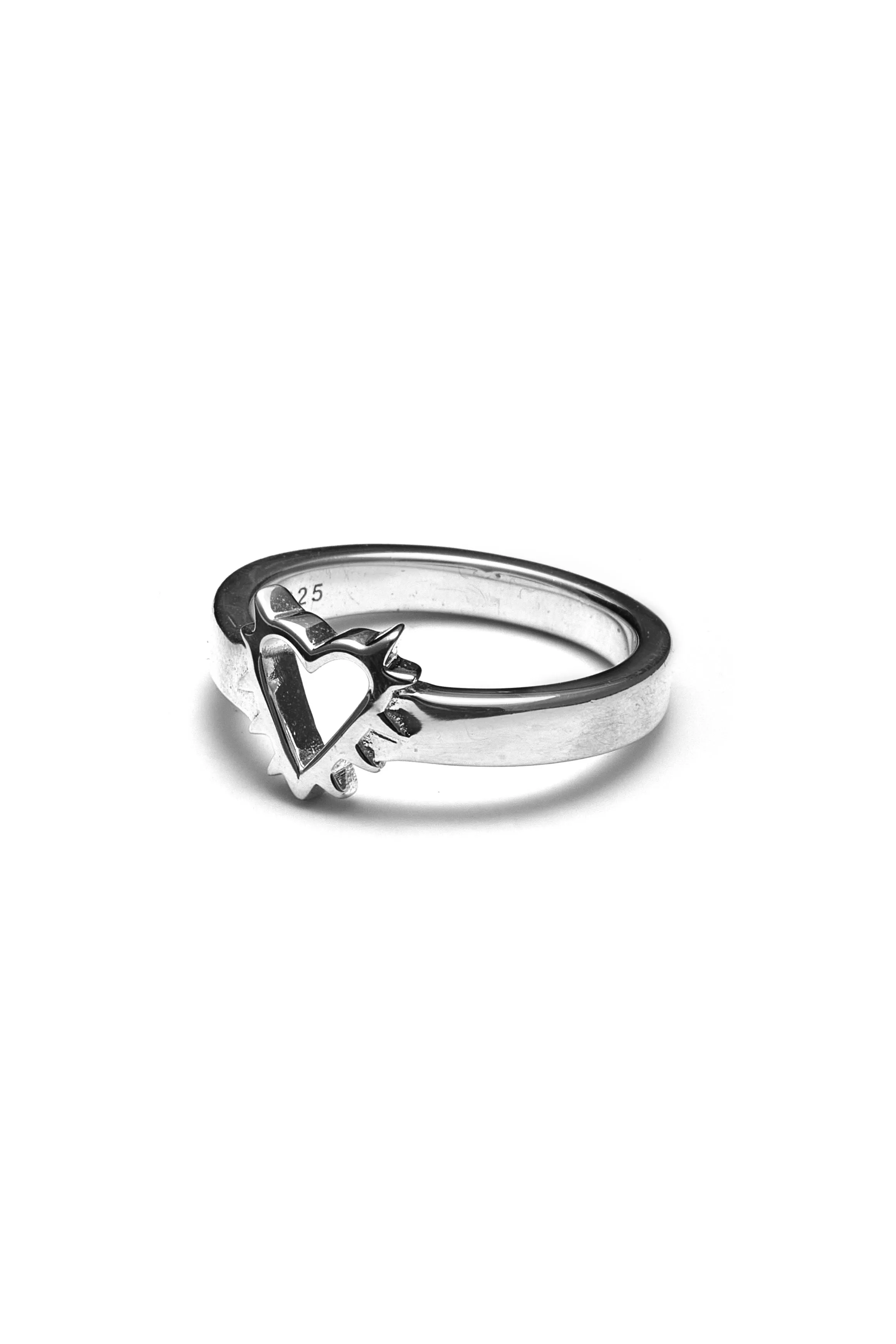 Stolen Girlfriends Club Jewellery Stolen Girlfriends Club - Mini Heart Spiked Ring