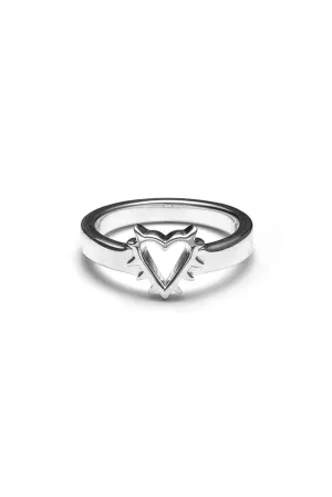 Stolen Girlfriends Club Jewellery Stolen Girlfriends Club - Mini Heart Spiked Ring