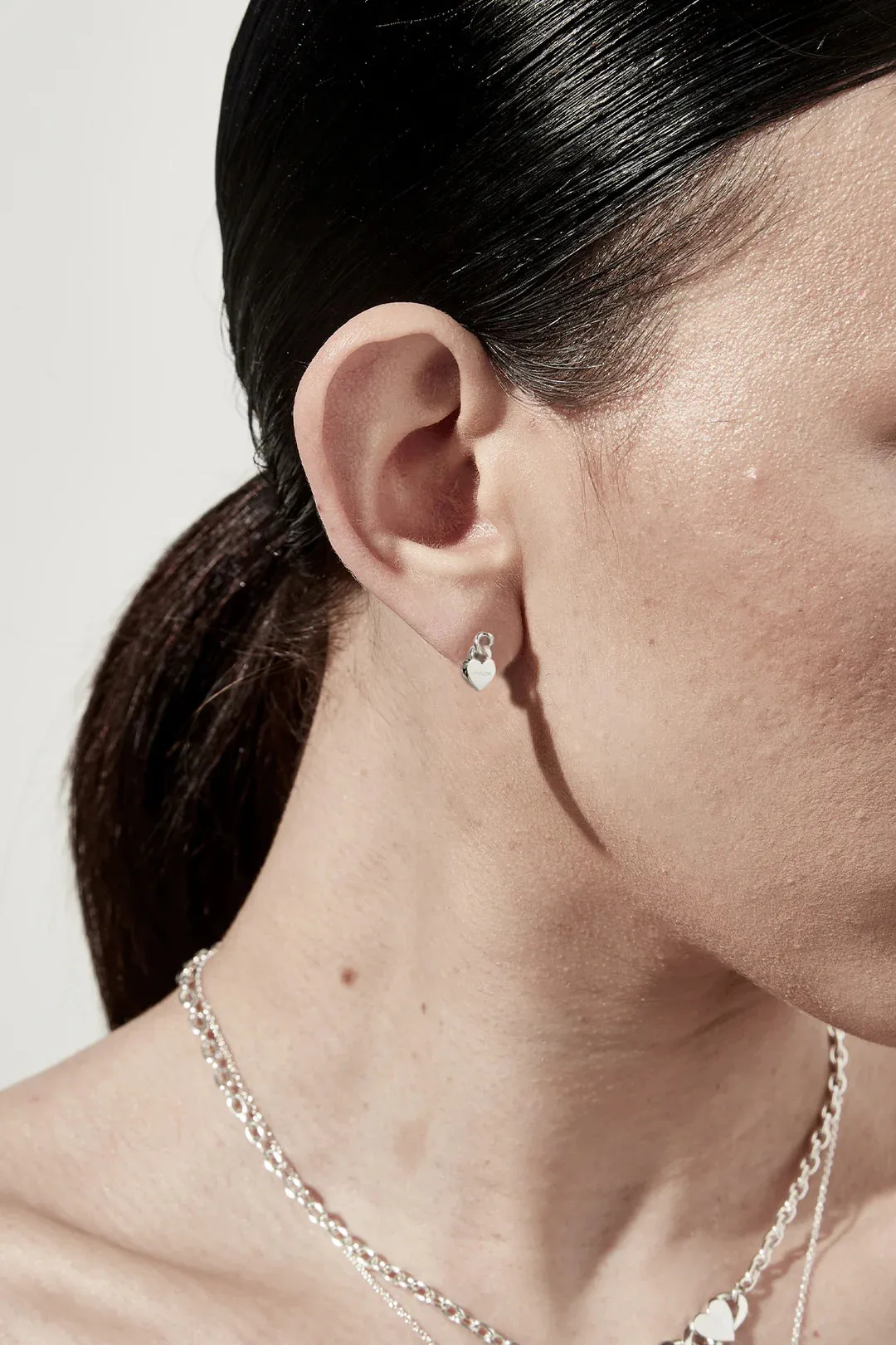 Stolen Girlfriends Club Jewellery Stolen Girlfriends Club - Mini Love Chain Earrings