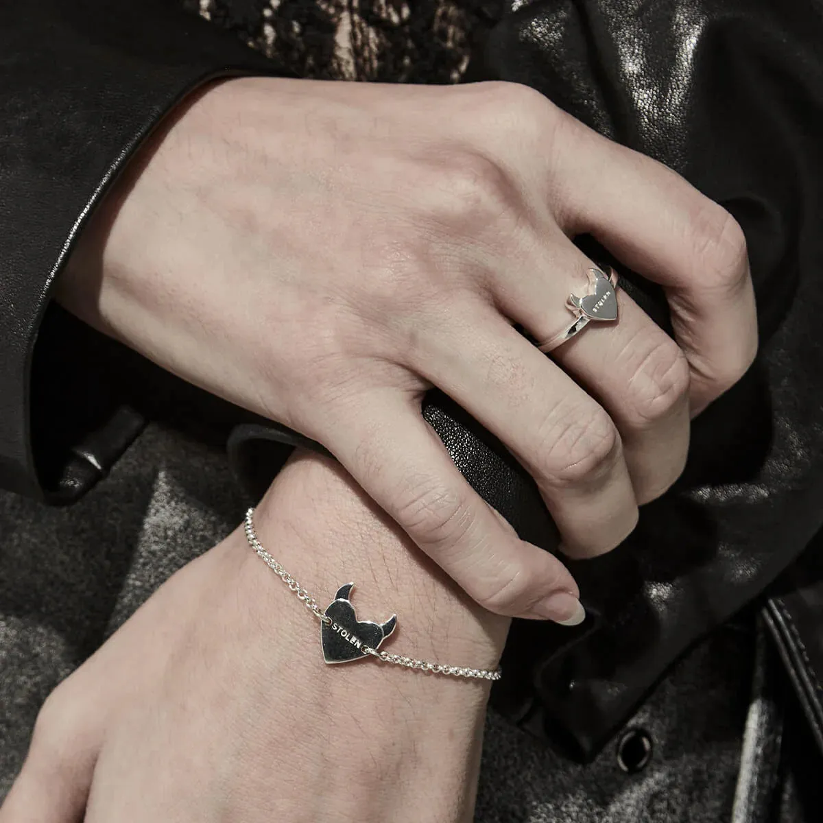 Stolen Girlfriends Club Jewellery Stolen Girlfriends Club - Sinister Heart Ring