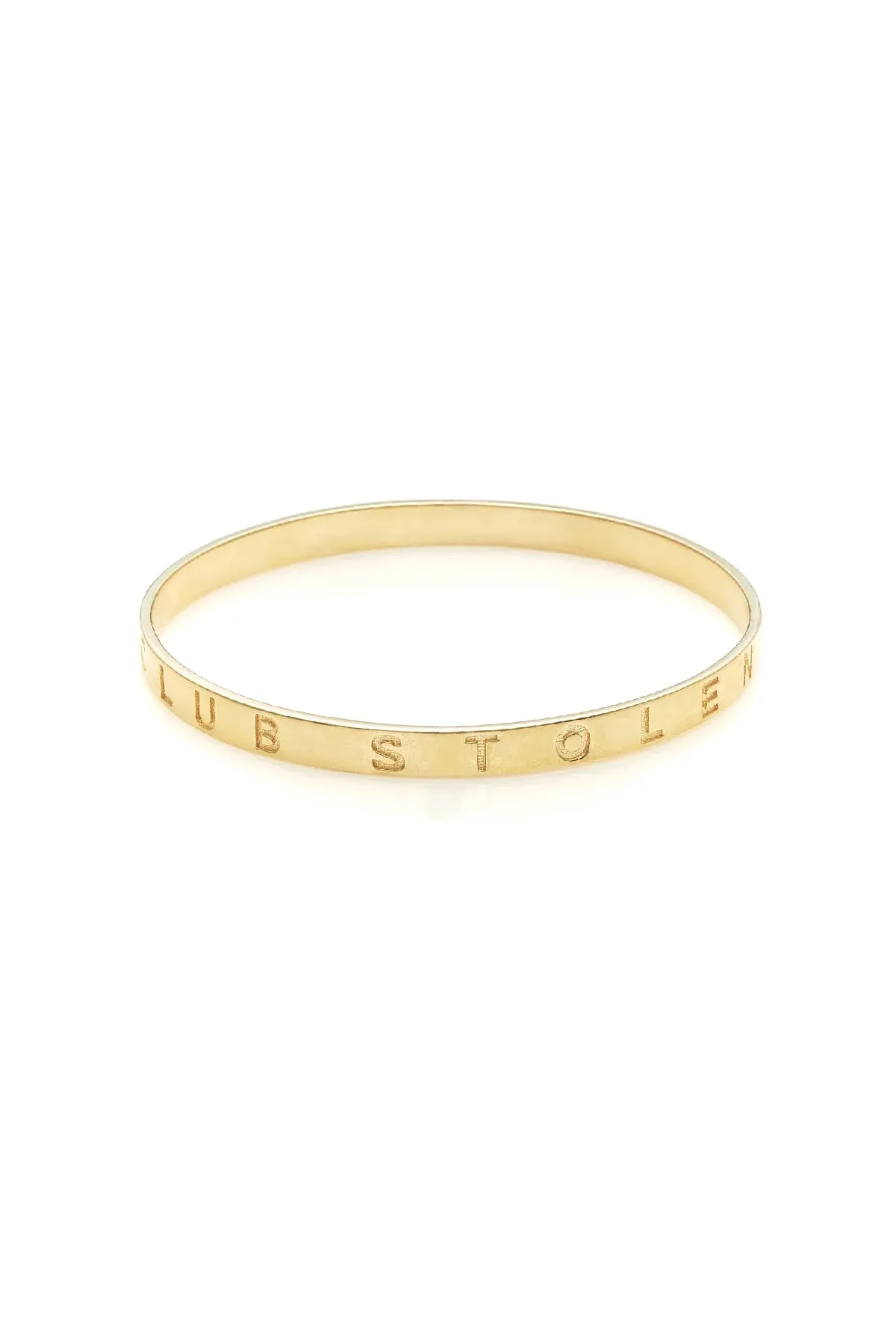 Stolen Girlfriends Club Jewellery Stolen Girlfriends Club - Stolen Bangle Gold Plated