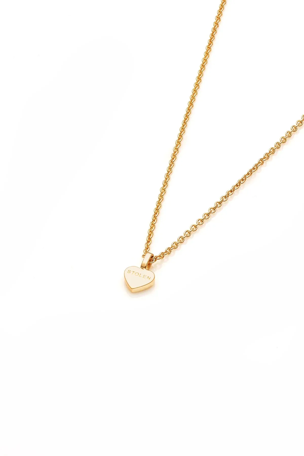 Stolen Girlfriends Club Jewellery Stolen Girlfriends Club - Stolen Heart Necklace Gold Plated