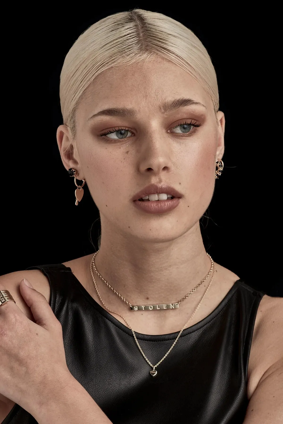 Stolen Girlfriends Club Jewellery Stolen Girlfriends Club - Stolen Heart Necklace Gold Plated