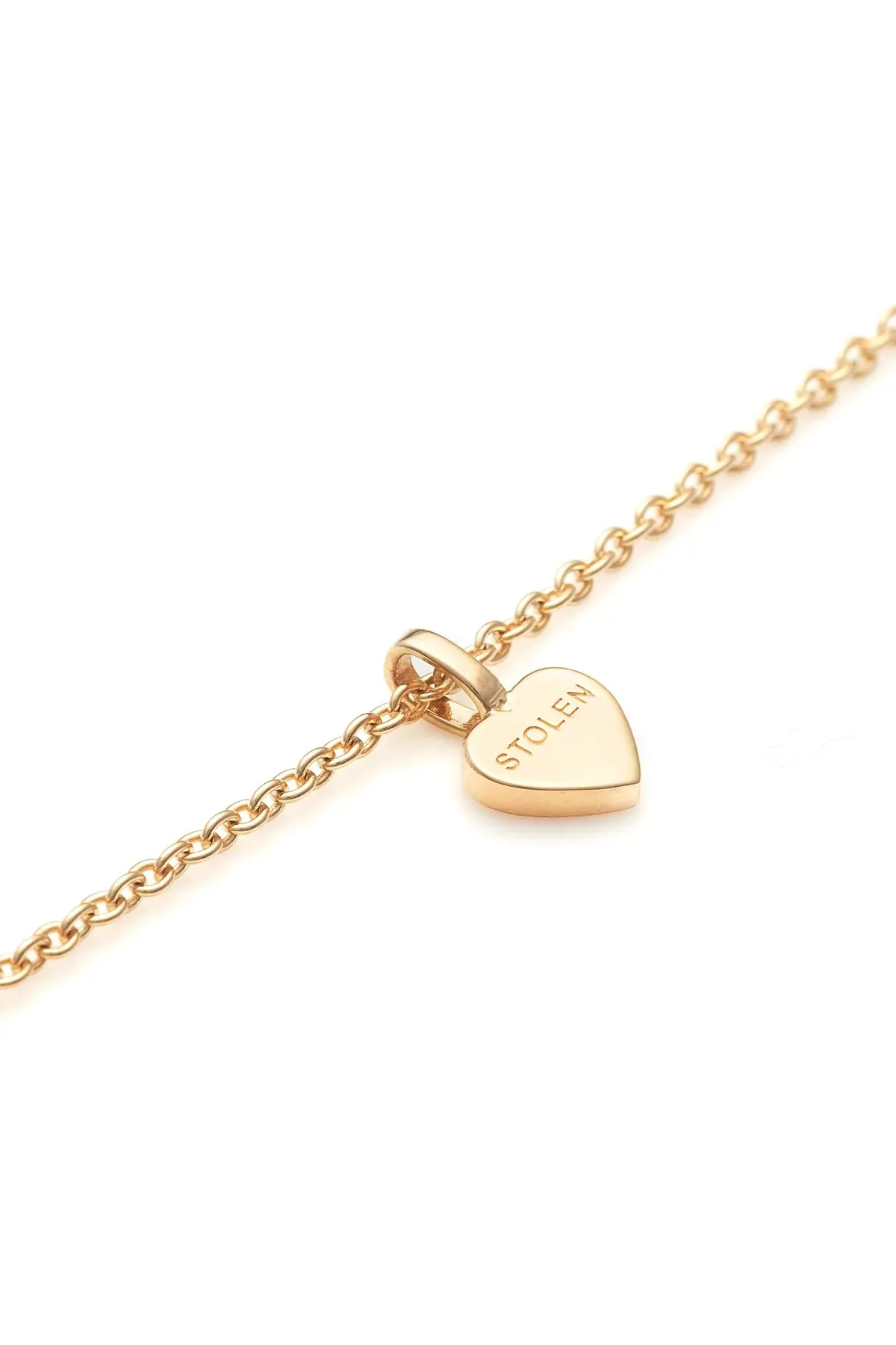 Stolen Girlfriends Club Jewellery Stolen Girlfriends Club - Stolen Heart Necklace Gold Plated