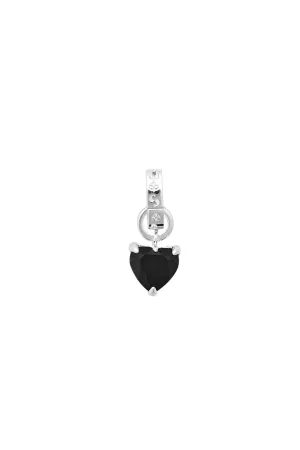 Stolen Girlfriends Club Jewellery Stolen Girlfriends Club - Talon Heart Charm Onyx