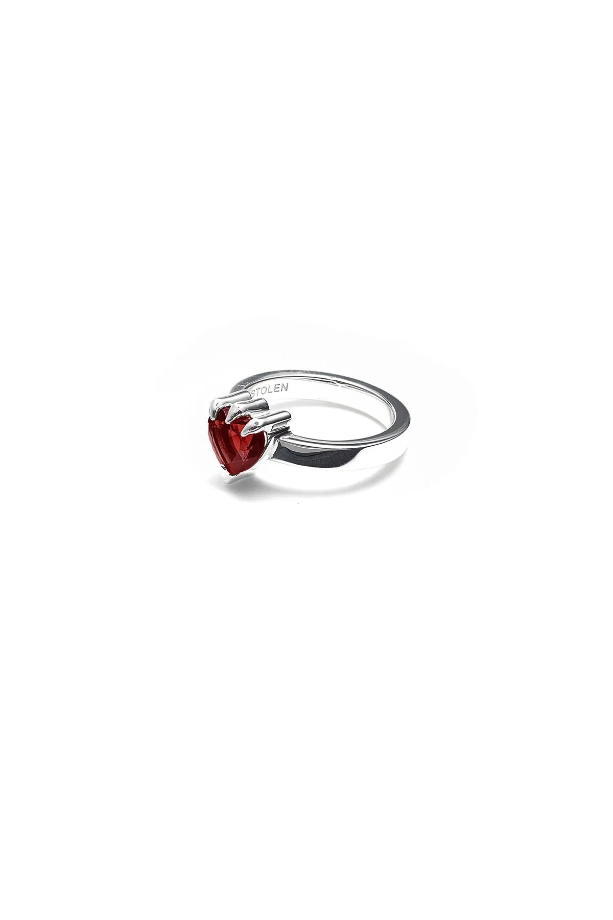 Stolen Girlfriends Club Jewellery Stolen Girlfriends Club - Talon Ring Garnet