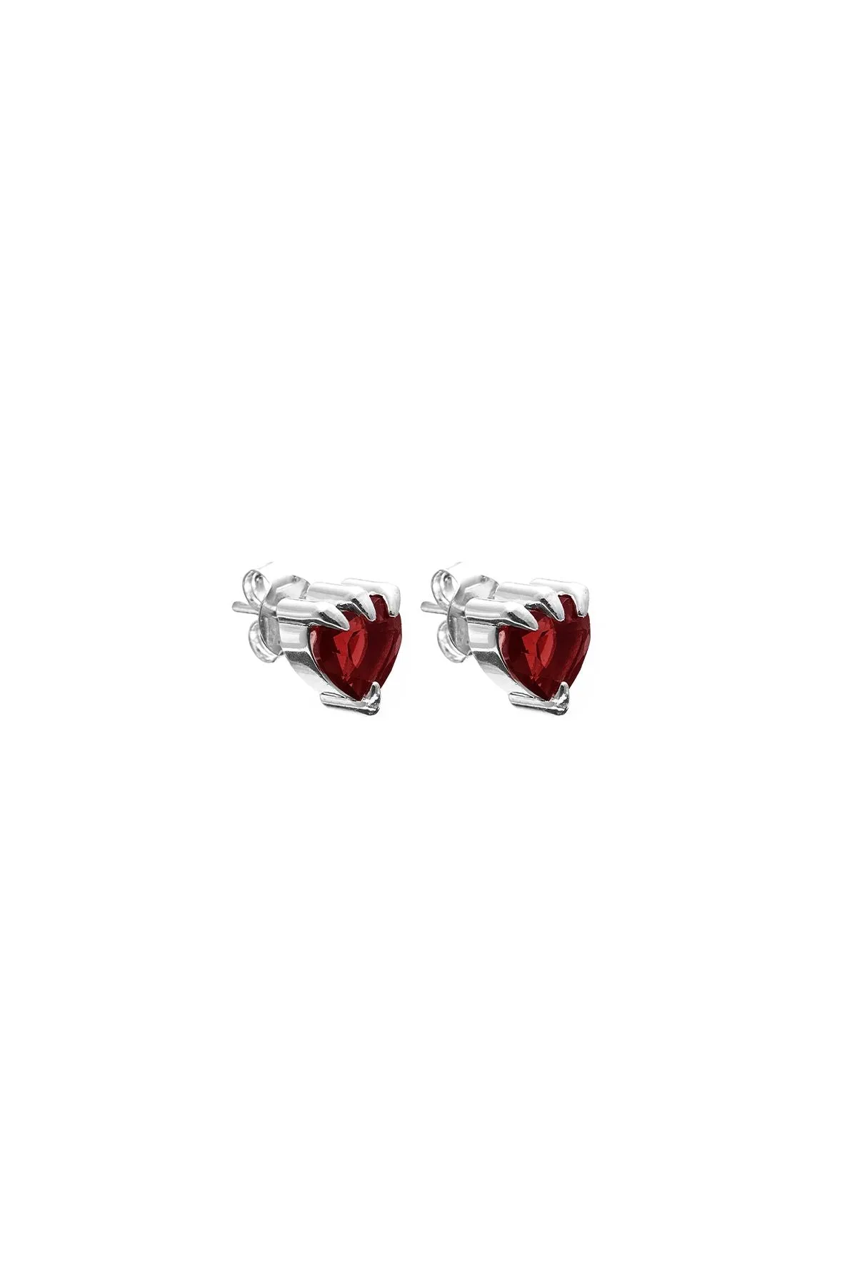 Stolen Girlfriends Club Jewellery Stolen Girlfriends Club - Talon Studs Garnet