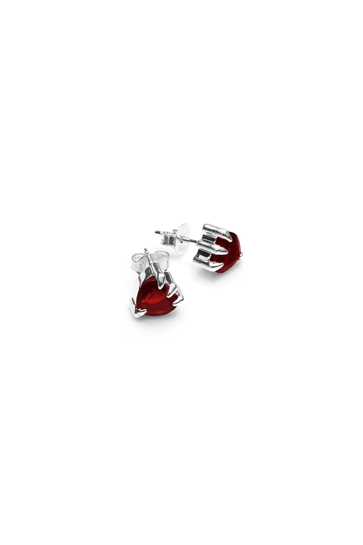 Stolen Girlfriends Club Jewellery Stolen Girlfriends Club - Talon Studs Garnet