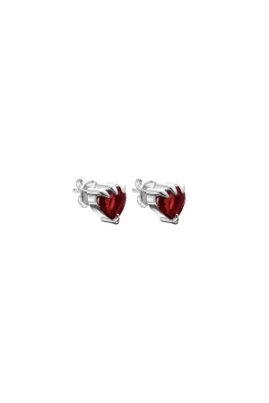 Stolen Girlfriends Club Jewellery Stolen Girlfriends Club - Talon Studs Garnet