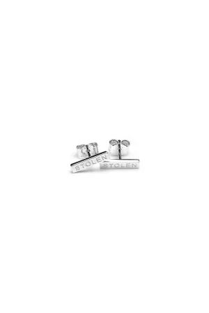 Stolen Girlfriends Club Jewellery Stolen Girlfriends Club - Tiny Bar Earrings