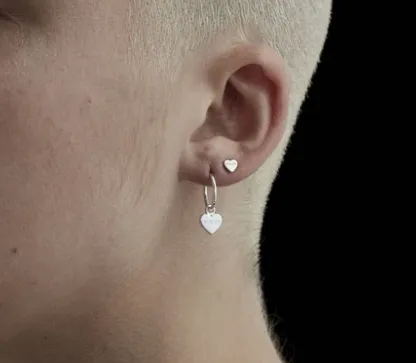 Stolen Girlfriends Club Jewellery Stolen Girlfriends Club - Tiny Heart earrings