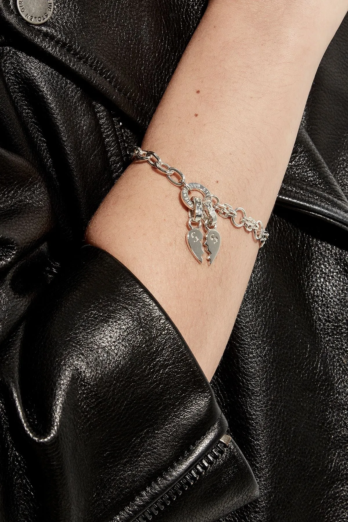 Stolen Girlfriends Club Jewellery Stolen Girlfriends Club - Two Part Heart Charm Set