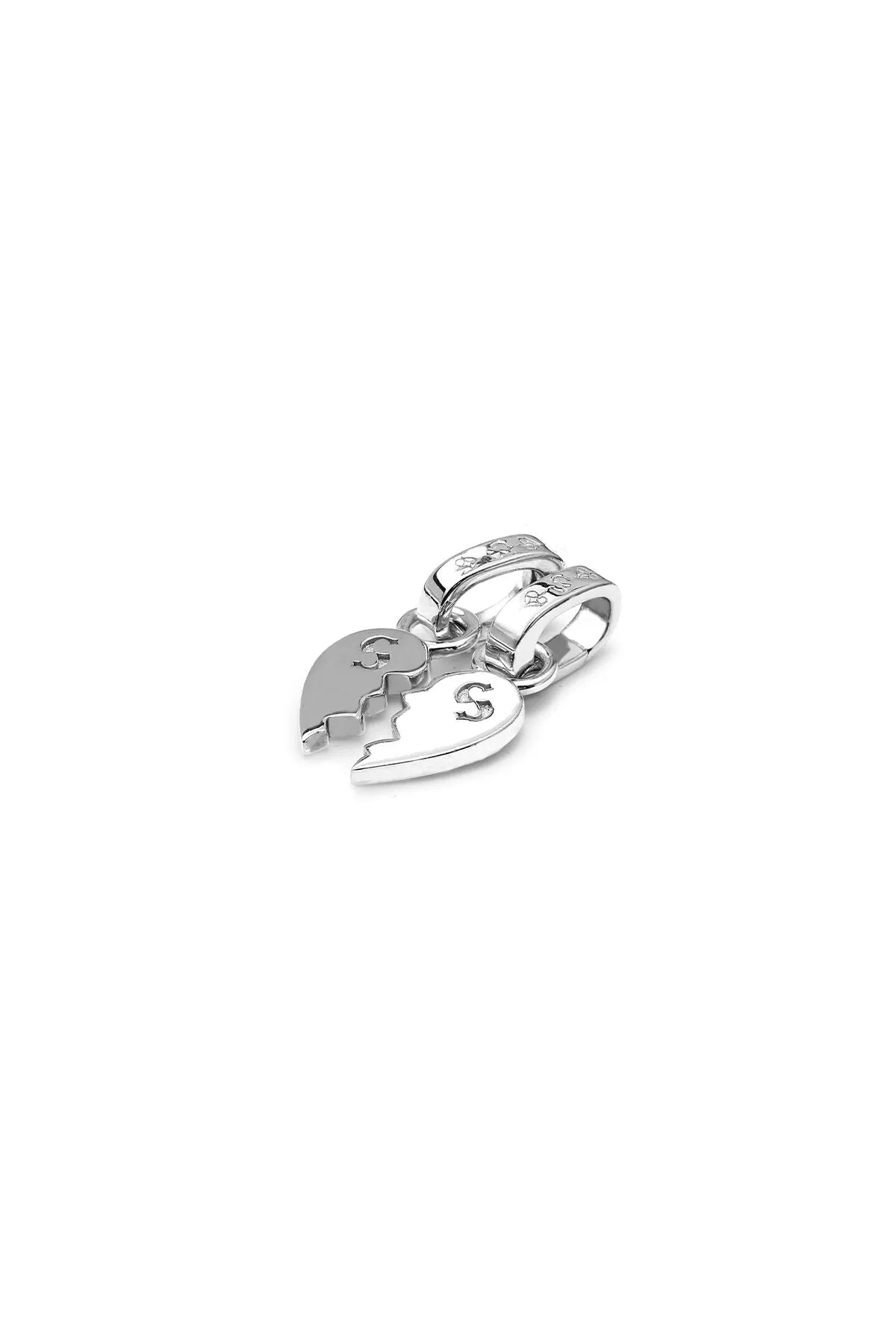 Stolen Girlfriends Club Jewellery Stolen Girlfriends Club - Two Part Heart Charm Set