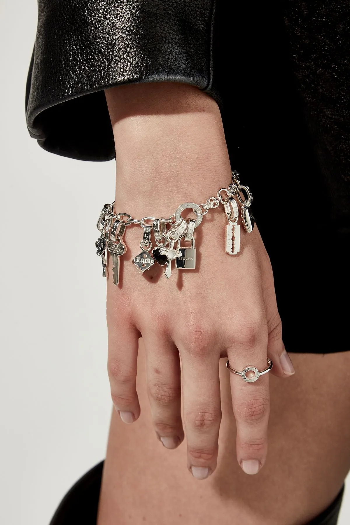 Stolen Girlfriends Club Jewellery Stolen Girlfriends Club - Two Part Heart Charm Set