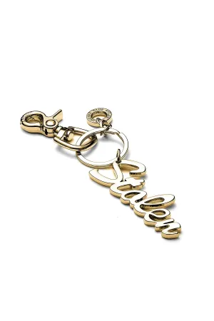 Stolen Girlfriends Club Jewellery Stolen Girlfriends - Script Keyring Gold Plate