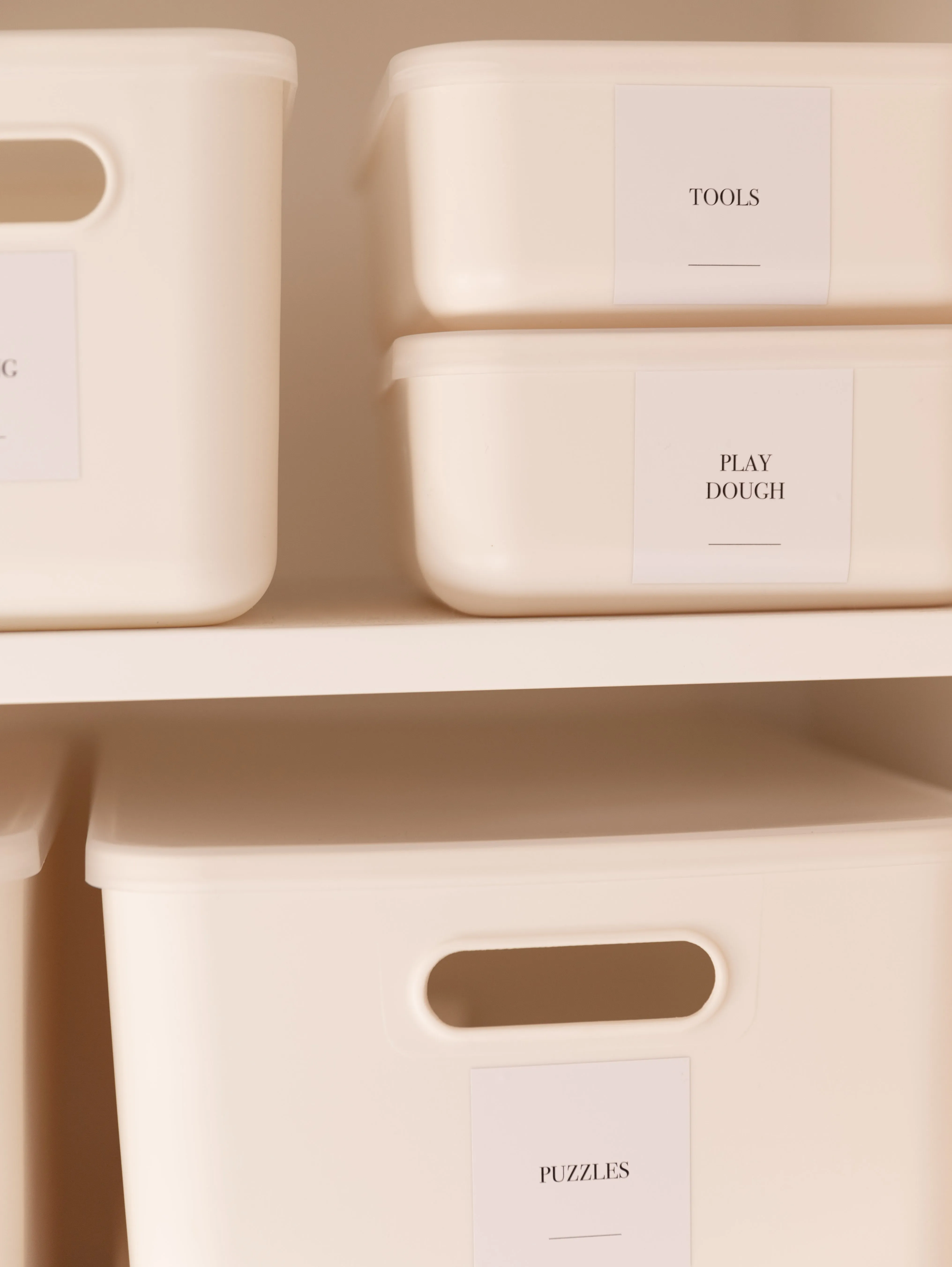 Storage Container with Plastic Lid - Mini