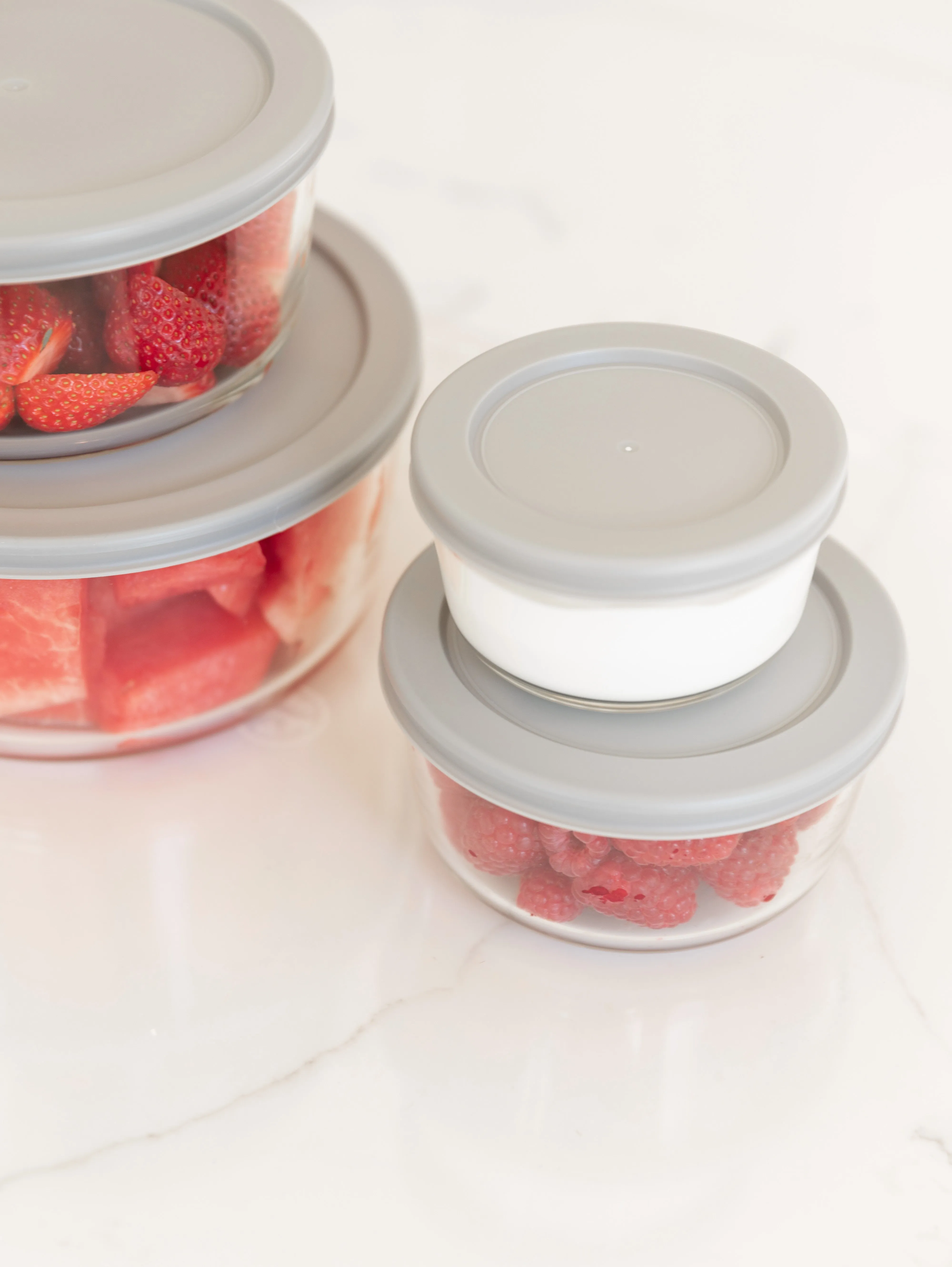 Store & Seal Glass Container Set (4 Pack)