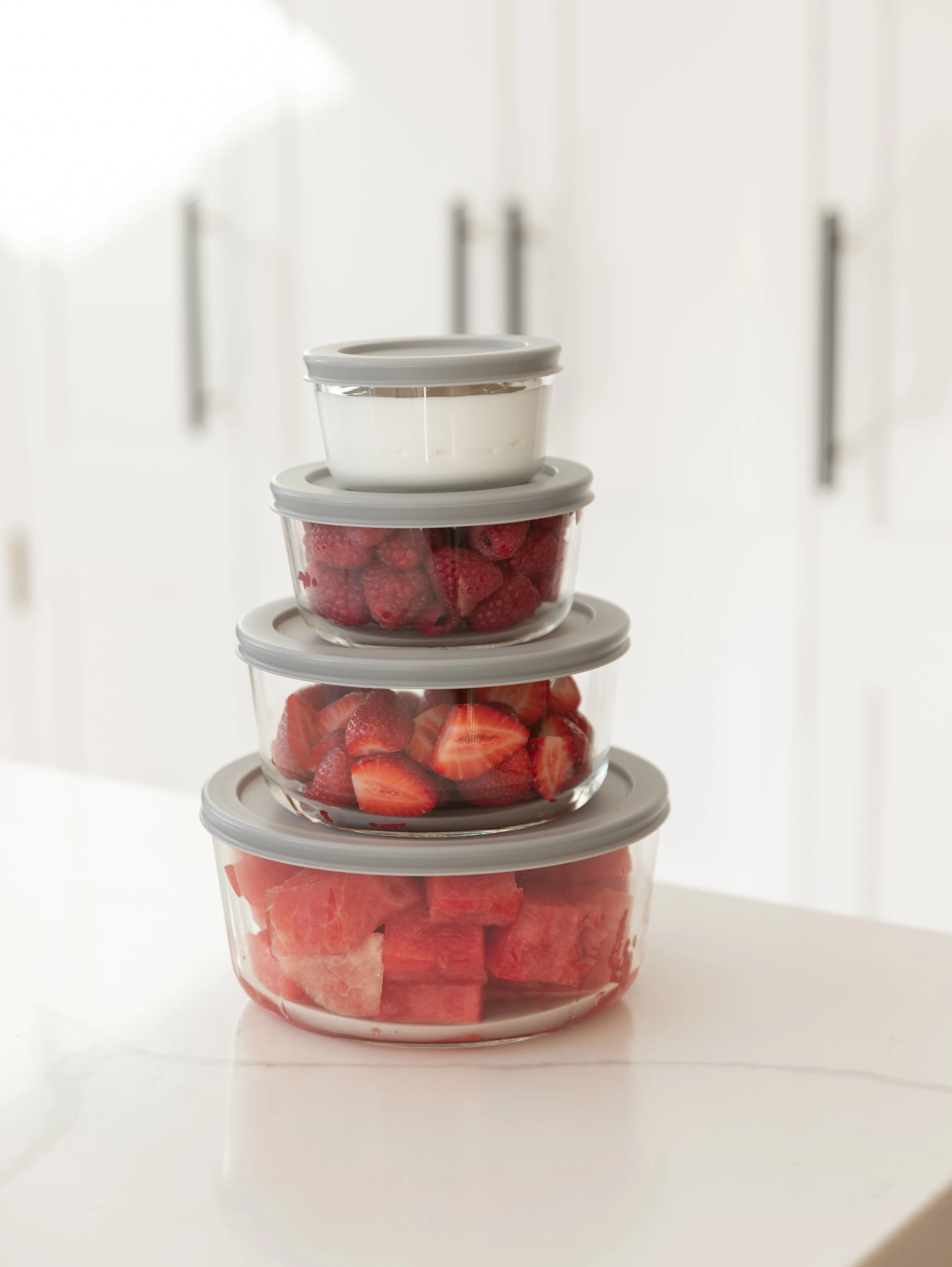 Store & Seal Glass Container Set (4 Pack)