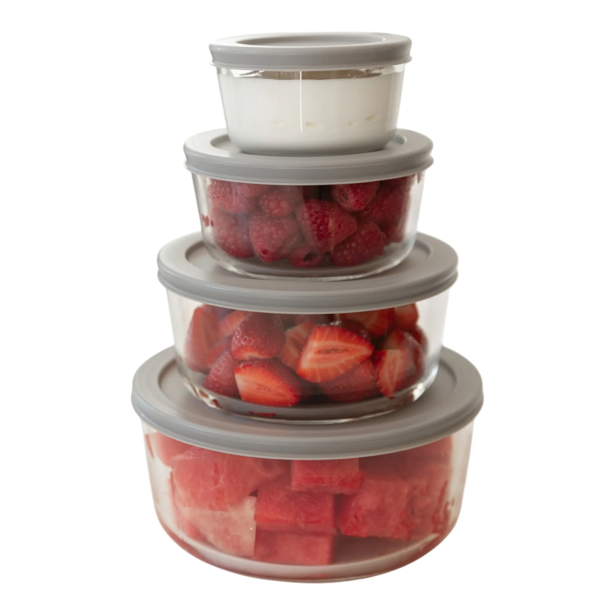Store & Seal Glass Container Set (4 Pack)