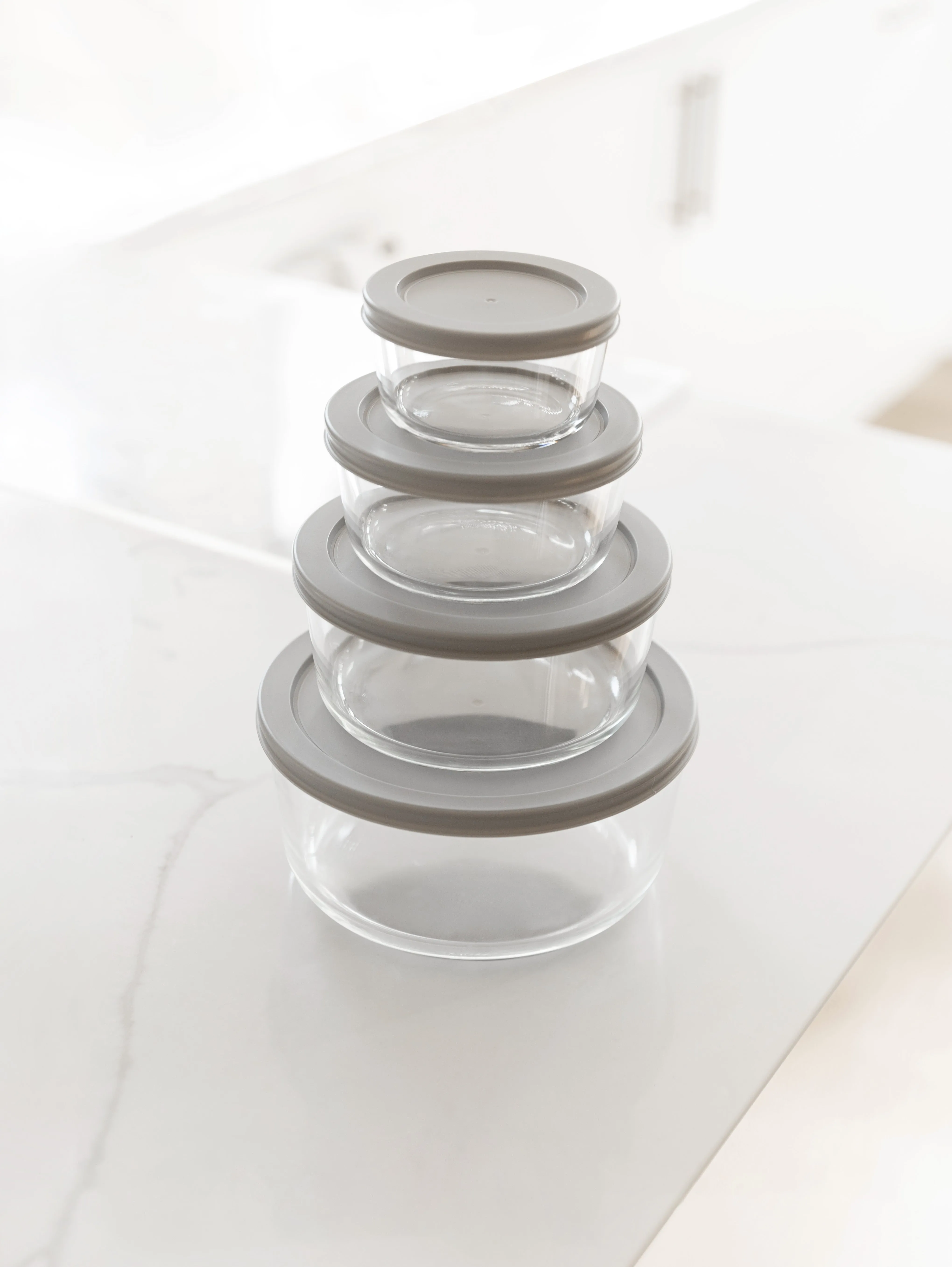 Store & Seal Glass Container Set (4 Pack)