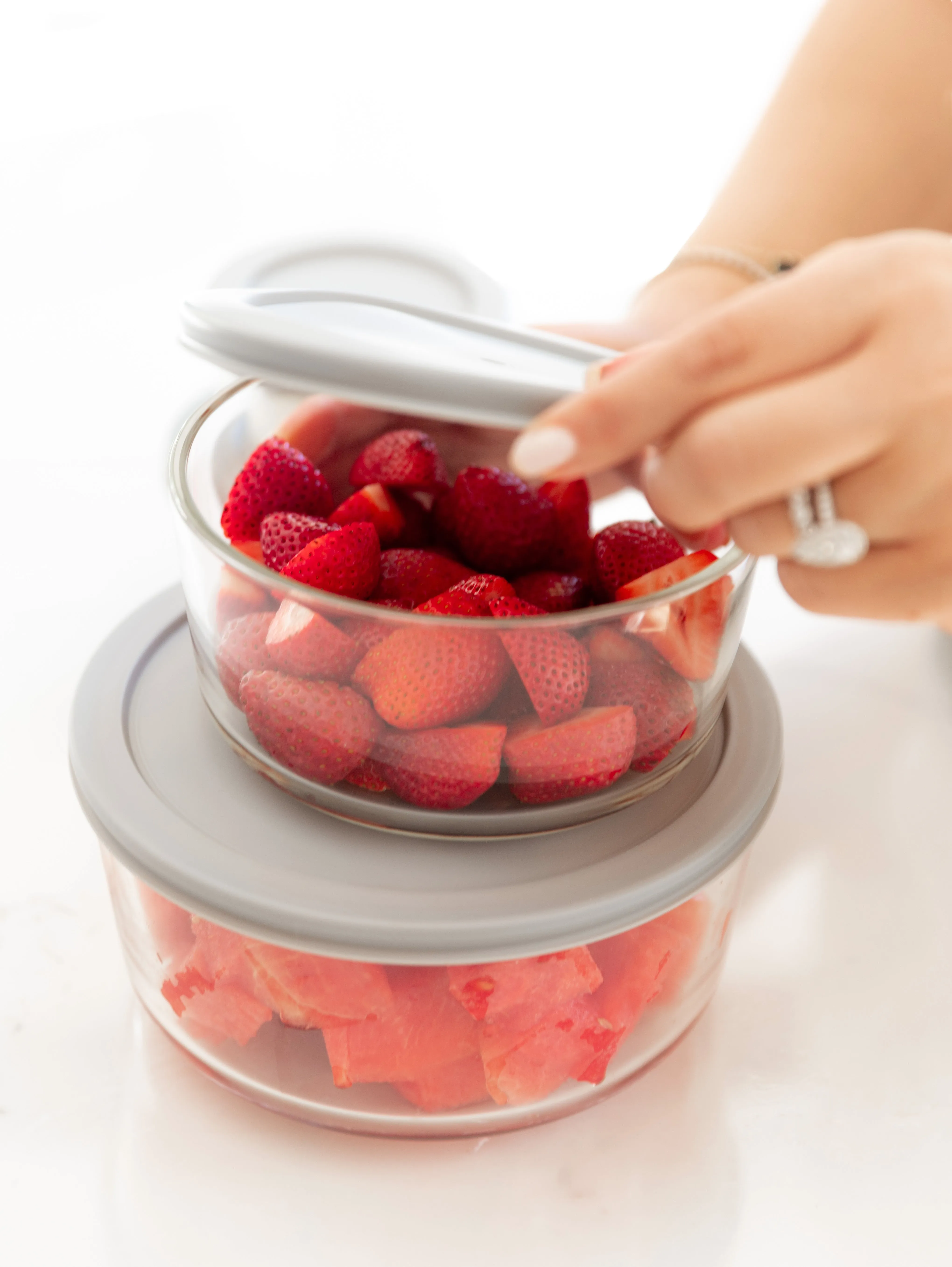 Store & Seal Glass Container Set (4 Pack)