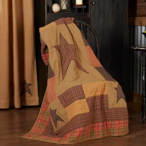 Stratton Quilted Throw Blanket bookcase, standing shelf