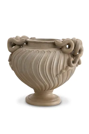 Strigil Patterned Vase | Met x Eichholtz Antonine Vase,Glass Vase