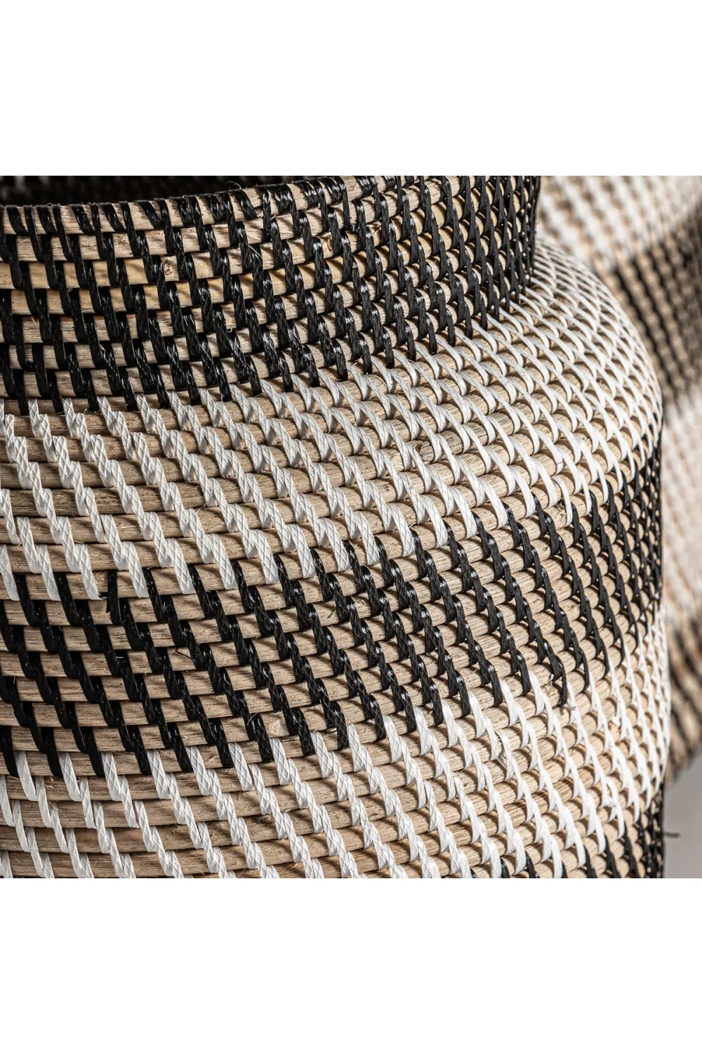 Striped Rattan Vase Set (3) | Vical Home Zirba