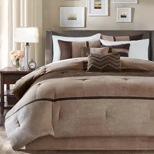 Suede Rustic Comforter Duvet Set bedding set, comforter set