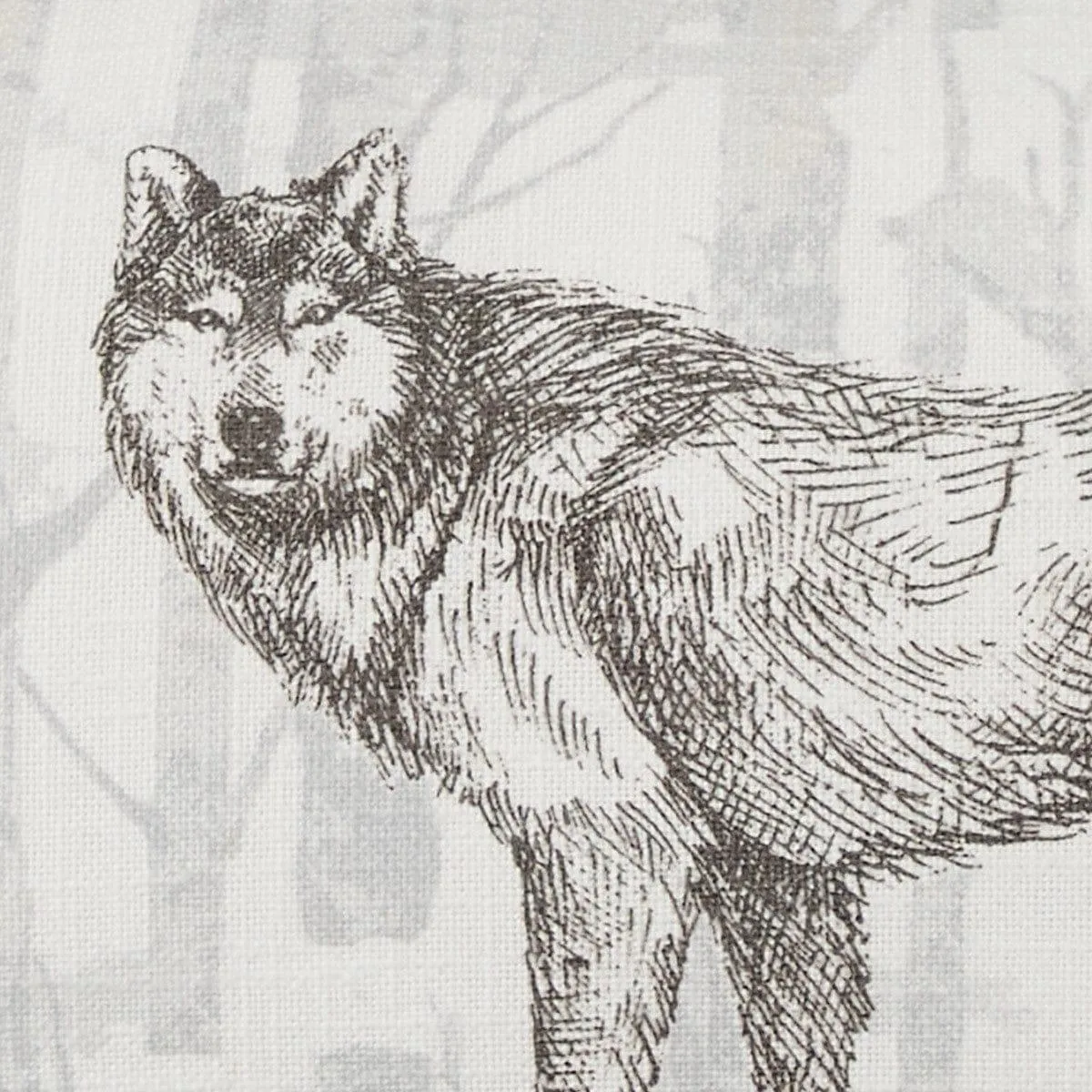 Summit Wildlife Wolf Accent Pillow