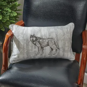 Summit Wildlife Wolf Accent Pillow storage cart, utility cart