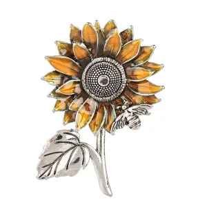 Sunflower Wishes Token Charm Decorative Mirror,Home Decor Mirror