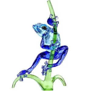 Swarovski Frog on Branch Decorative Mirror,Home Decor Mirror