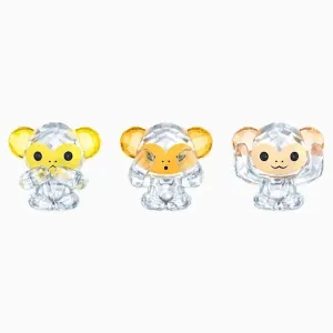 Swarovski THREE WISE MONKEYS Decorative Mirror,Home Decor Mirror