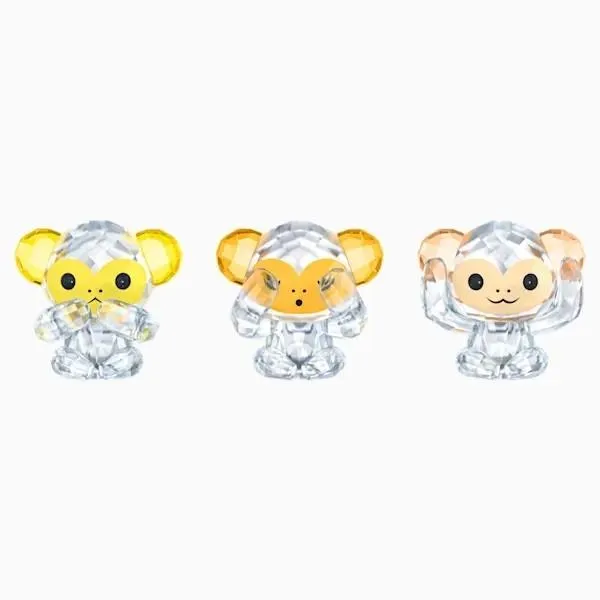 Swarovski THREE WISE MONKEYS Decorative Mirror,Home Decor Mirror
