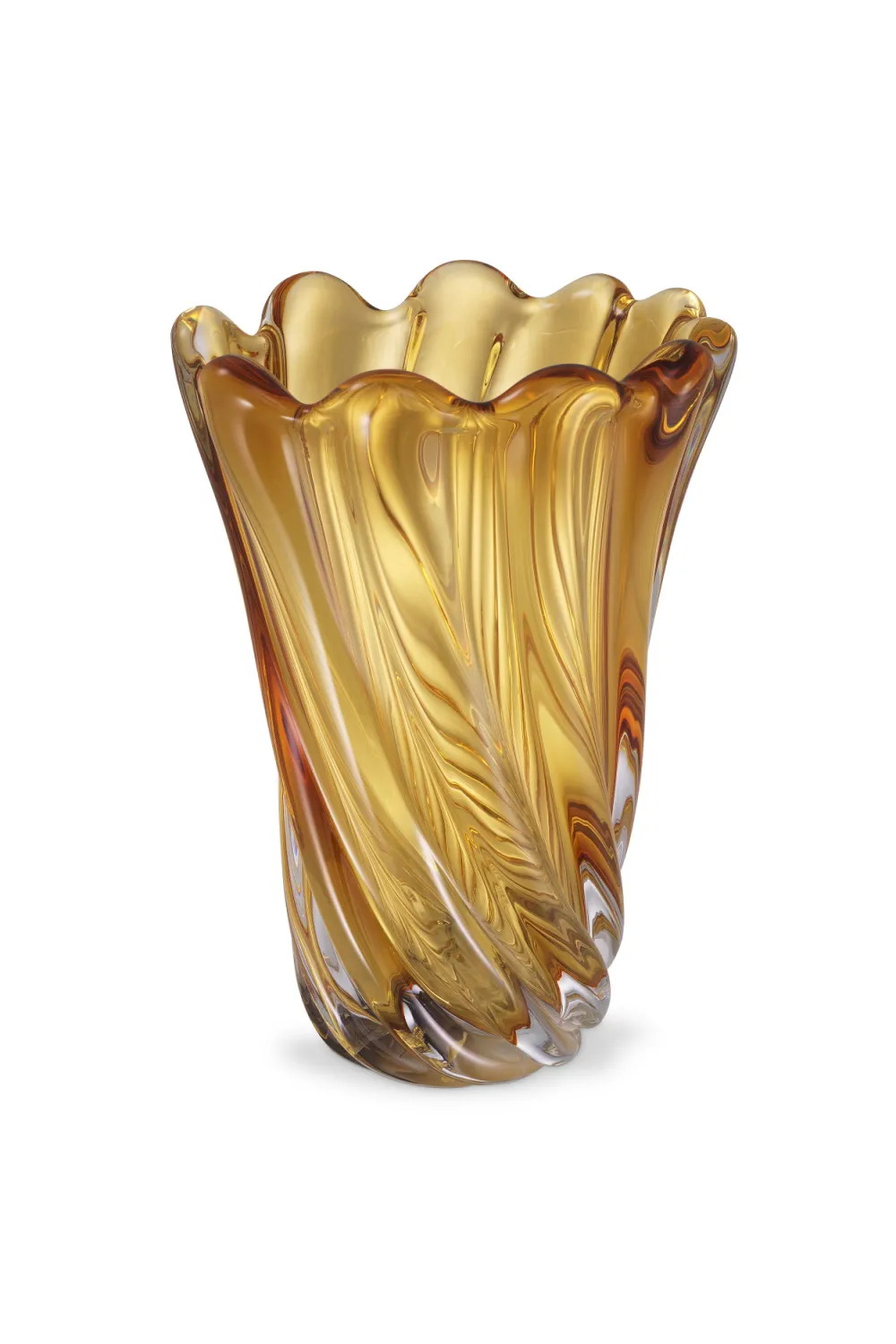 Swirling Glass Vase L | Eichholtz Contessa