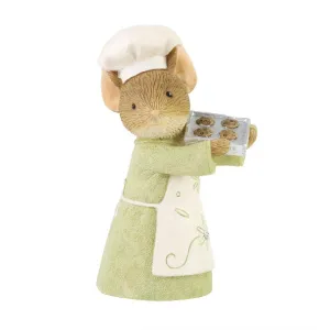 Tails wth Heart Baker Mouse Figurine Decorative Mirror,Home Decor Mirror